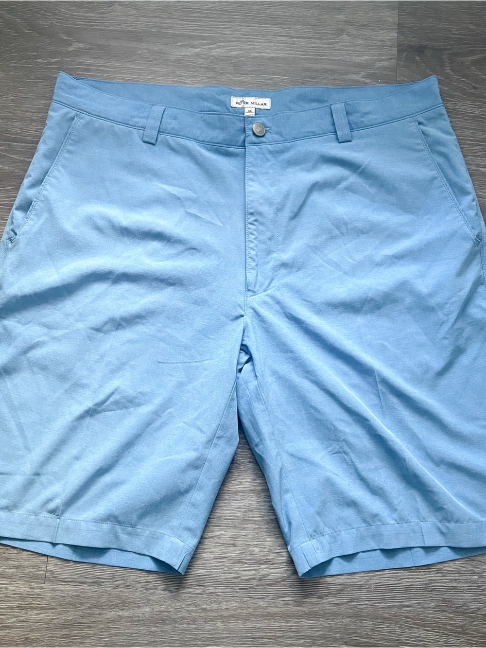 Peter Millar Men's golf shorts Blue size 36 preppy